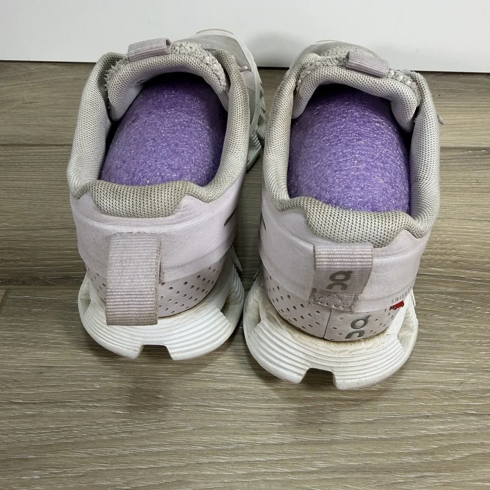 On Cloud 5 Terry Women's Glacier/Lunar Gray Size 6 US Running Shoes Sneakers